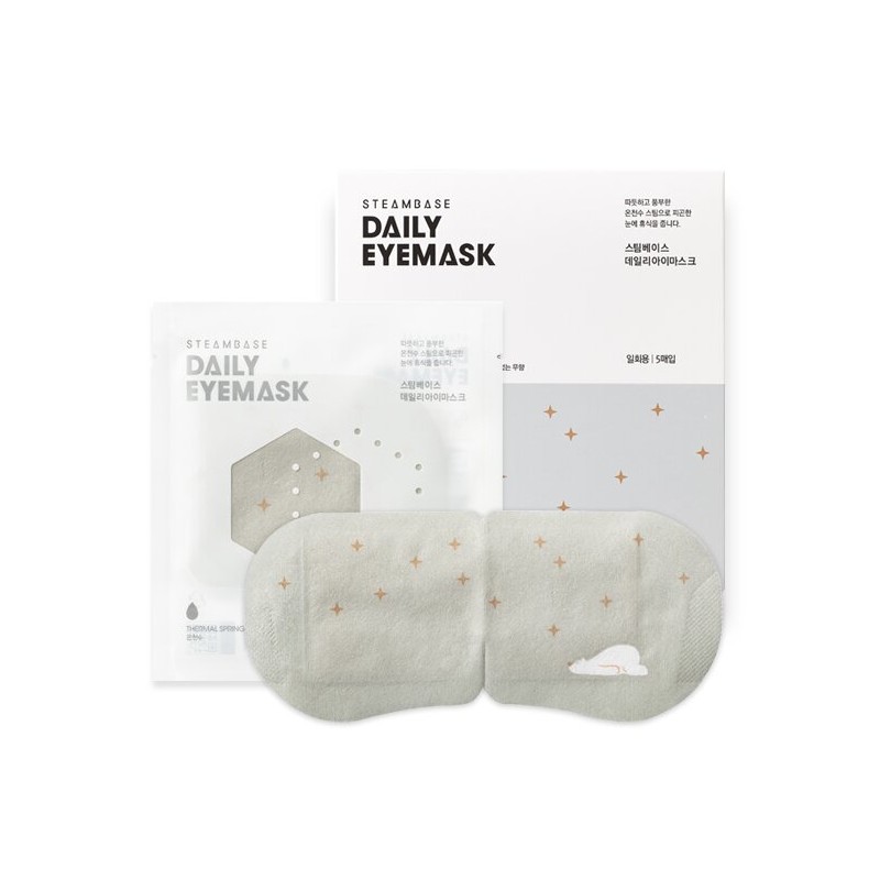 STEAMBASE Daily Eye Mask 5ea (Unscented) - STEAMBASE Daily Eye