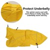 Greyhound Lurcher Raincoat, Whippet Rain Gear with Reflective Bar, Rain/Waterproof,