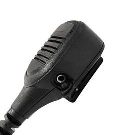 Heavy Duty Remote Speaker Microphone | Compatible Noise-Cancelling Mic for IC-F4000 Series (F4001/F4002/F4003) & IC-F30/F40 Series Radios | Public Safety Water-Resistant Two-Way Radio Accessory