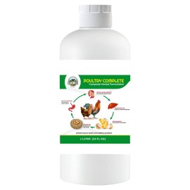 Cattle Care Naturals Poultry Organic Supplement – Boosts Immunity, Improve Eggs & Gut Health – 32oz