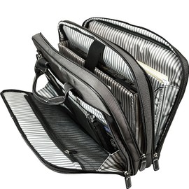 Mobile Edge Graphite Series Premium Nylon Laptop Briefcase 16 Inch PC and 17 Inch Mac, Premium Exterior Material, Graphite, for Men, Women, Business, Students MEGBCP