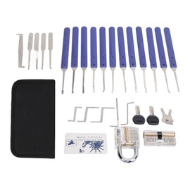 Rustproof Lock Set Stainless Steel Hanging Lock with Keys Outdoor Waterproof Long Shackle Locks for Fence Garage