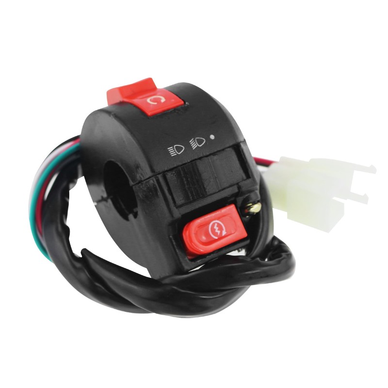 PRO BAT Left Kill Light Starter Switch 8 Wire 3