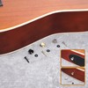 Bewudy Pack of 6 Guitar Strap Buttons, Guitar Strap Holding