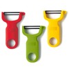 Kuhn Rikon Original Suizo Pelador, Rojo/Verde/Amarillo (set de 3), 10,1cm