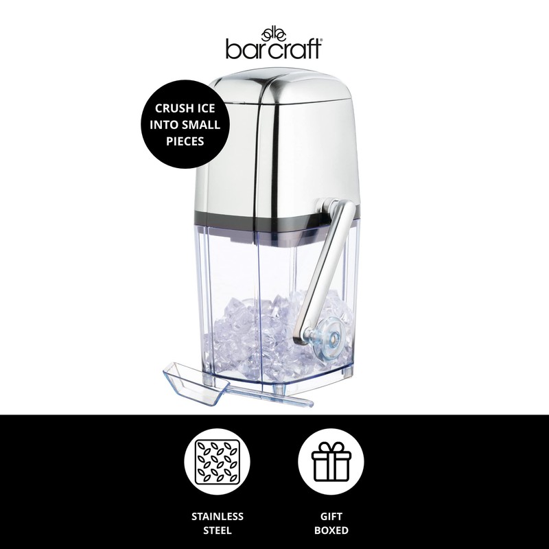 Kitchen Craft Bar Craft Rotary Action Acrylic Ice Crusher