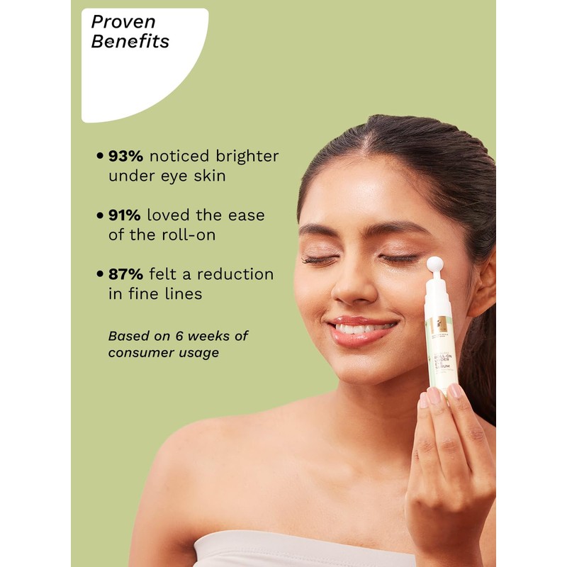 Pilgrim Squalane Roll On Under Eye Serum | Hydrating Eye
