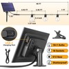 Mlambert 144FT(3x48FT) Solar String Lights with Remote, Outdoor Waterproof Patio