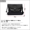 FSD.WG Men's Shoulder Bag, Messenger Bag, Genuine Leather, black a