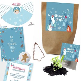 "Winter Greeting" Sustainable Wonder Bag Christmas Surprise Bag Christmas Gift Bag Christmas Gift Bag Christmas Giveaways Christmas Wonder Bag