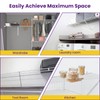 SATUY 20Pcs 12 Inch Wire Shelf Brackets Kit, Includes Shelf