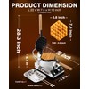 PYY Bubble Waffle Maker - Commercial Egg Puff Waffle Iron