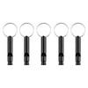 100 Pack Aluminum Whistle, Sports Whistle, Emergency Survival Whistles with