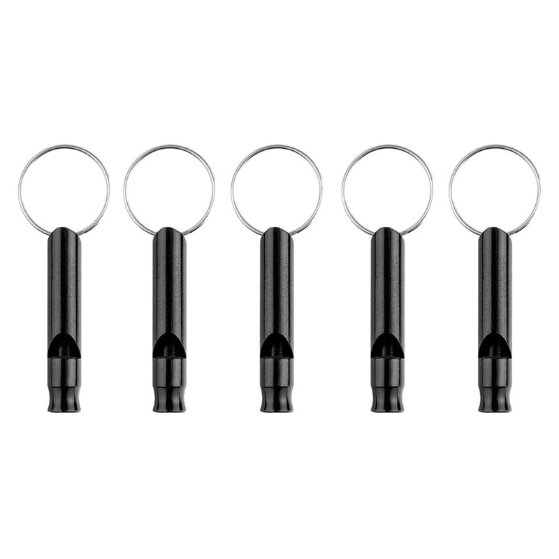 100 Pack Aluminum Whistle, Sports Whistle, Emergency Survival Whistles with
