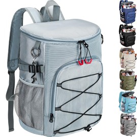 karamagic Cooler Backpack 30 Cans,Portable Backpack Coolers Insulated Leak Proof,Lightweight Cooler Bag for 12h Hot/Cold Retention Made with Water-Resistant 900D Oxford