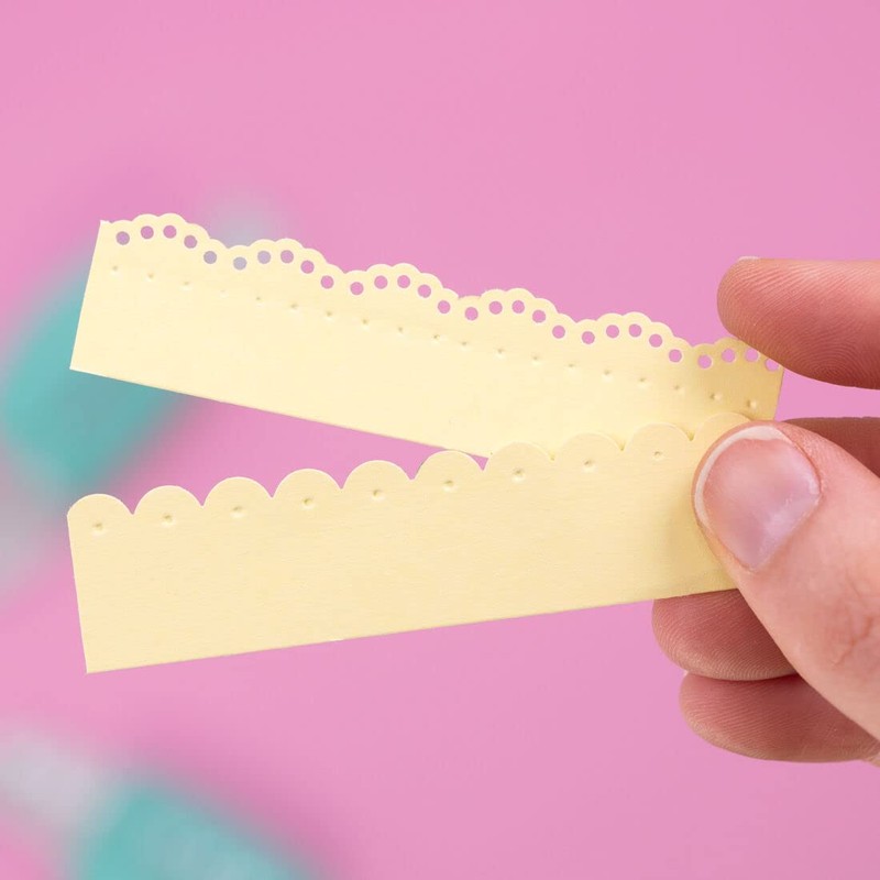 Craftelier Pressure Lever Punch for Making Decorative Festoon-Shaped Edges on