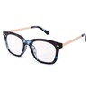 FEISEDY Reading Glasses, Blue Light Blocking, Square Oversized Glasses for
