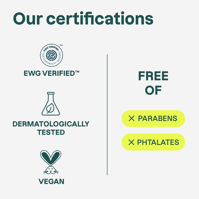 ATTITUDE Body Wash, EWG Verified Shower Gel, Dermatologically Tested, Plant