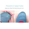 Circle Shape Shoe Hole Prevention Repair Patches/Inserts for 12 Holes