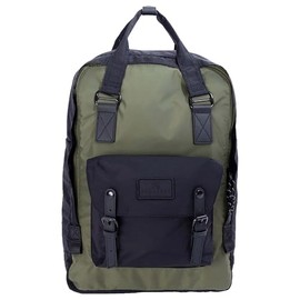 Doughnut Macaroon Go Wild 16 Backpack 38 cm Black x Army, Black X Army