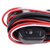 LED Light Bar Wiring Harness Car Work Light Remote On