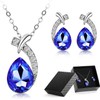 MTQ Collar y Aretes para Mujer