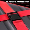 12 Pack Luggage Straps Suitcase Belts Straps Wide Adjustable Packing