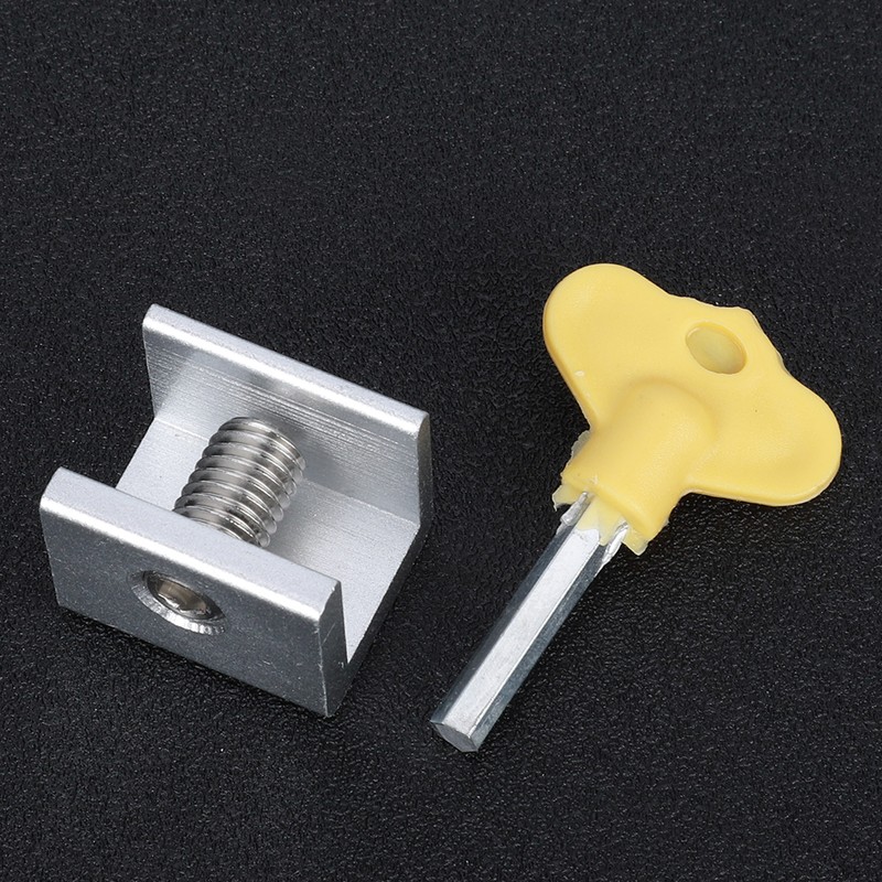 10 Set Sliding Window Safety Lock Aluminum Alloy Slide Security