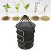Cyrank Herb Drying Rack, 4/6 Layer Hanging Mesh Net for