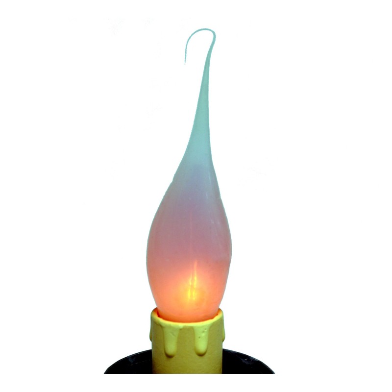 Creative Hobbies® Silicone Dipped Flickering Flame Bulb, Country Style, Electric