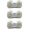 buvemu Buvemu Plush Faux Fur Bulky Yarn, Super Soft Fluffy