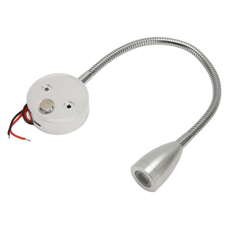 LED Wall Mounted Reading Light Touch Control 3 Color Temperature