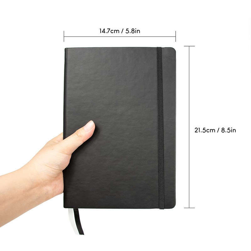 STATIONERY ISLAND A5 Squared Notebook, Graph Paper Notebook with 120gsm