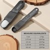 6 Pcs Adjustable Measuring Spoon Plastic Tablespoon and Teaspoon Set