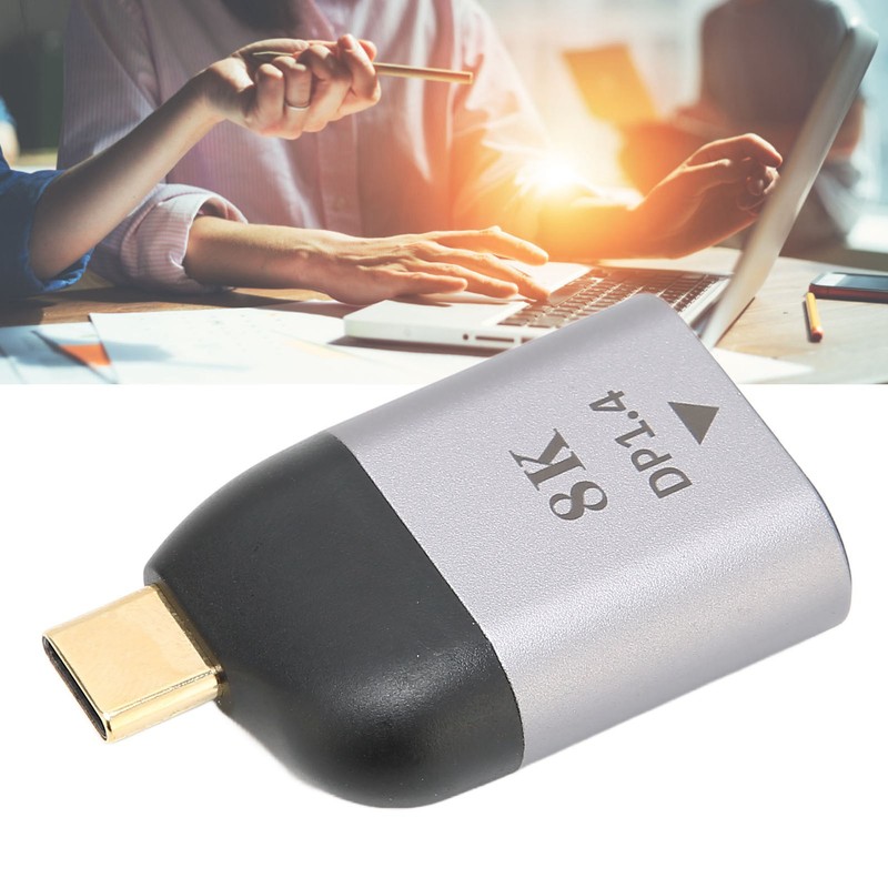 USB C to DisplayPort Adapter 8Kat60HZ USB C to DP1.4