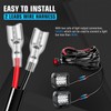 Willpower Universal LED Light Bar Wiring Harness Kit 12V On/Off