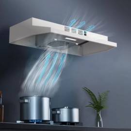 SNDOAS 230CFM Under Cabinet Range Hood 30 inch Kitchen Vent Stainless Steel w/LED New