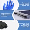 SZKKQKJ Protective Chemical Gloves, Rubber Gloves, Long, Pond Cleaning Gloves,