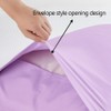 Envelope Closure Pillow Cases 2 Pack Microfiber Light Purple Pillows