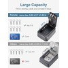 Puroma Security Key Lock Box, 4-Digit Combination Waterproof Lock Box