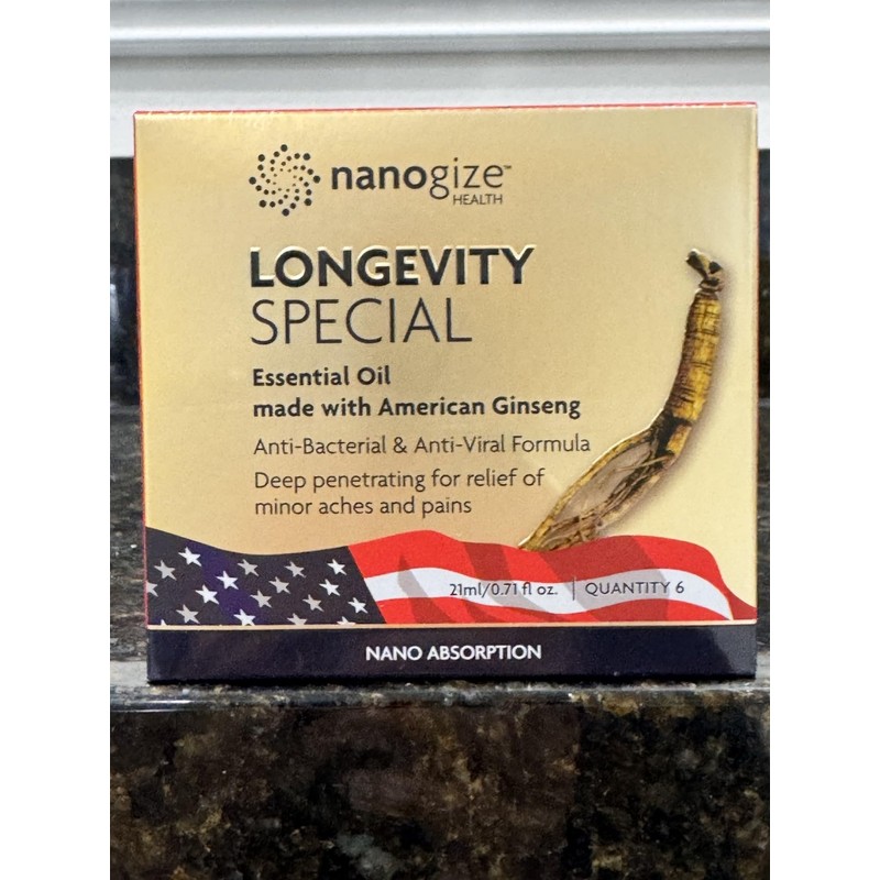 Generic LOGIVITY Essential Oil with Ginseng - Pack of 6