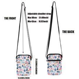 PXTIDY Mamma Music Crossbody Bag You Can Dance Mamma Musical Bag Dance Queen Gifts Mamma Stuff Musical Comedy Gift