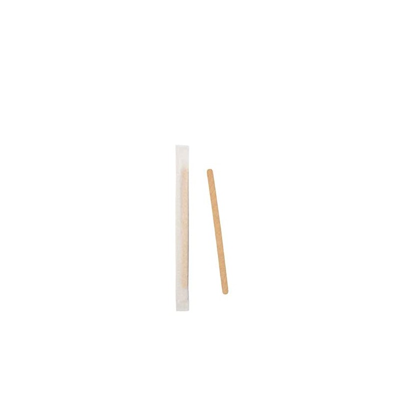 Disposable Coffee Pallets Individually Wrapped, Biodegradable and Compostable (Pack of
