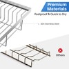 Over The Sink Dish Drying Rack - Adjustable Dish Rack