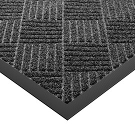 100pointONE Front Door Mat Outside Entrance, 4' x 2' Heavy Duty Indoor Outdoor Door Mats for Entryway, Trap Dirt Outdoor Doormat Low Profile, Non Slip Welcome Mats for Front Door, Artificial Grass