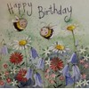 Alex Clark Bee Meadow Birthday Card