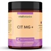 Citrato de Magnesio + Jengibre. Con 120 cápsulas de 500mg