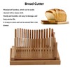Bread Cutting Board & Bread Slicer, Homemade Foldable Bread Cutter