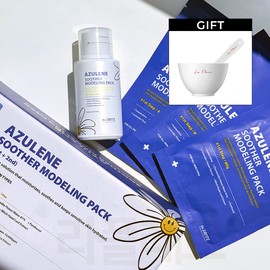 Sante Azulene Soother Modeling Pack Agent 1 80gx10ea + Agent 2 80g, 10 servings / 상떼 아줄렌 수더 모델링팩 1제 80gx10ea + 2제 80g, 10회분