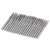 20Pcs Tungsten Carbide Burr Set Cutter Bit Cone End Mill